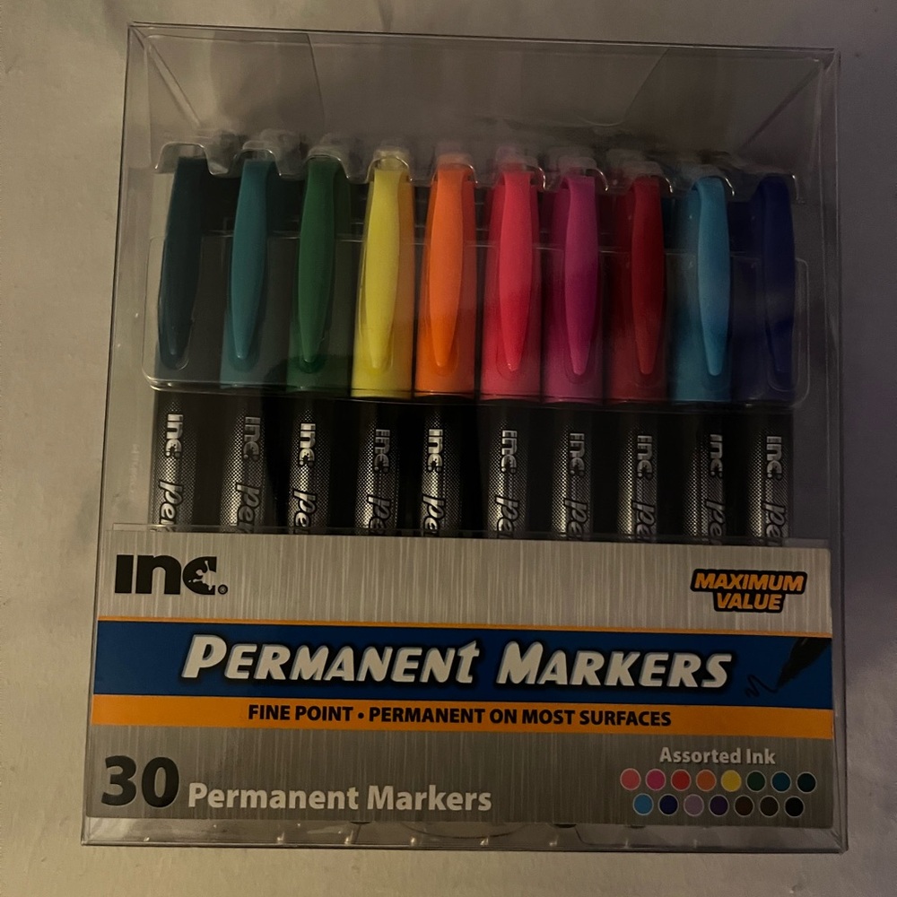 INC permanent markers